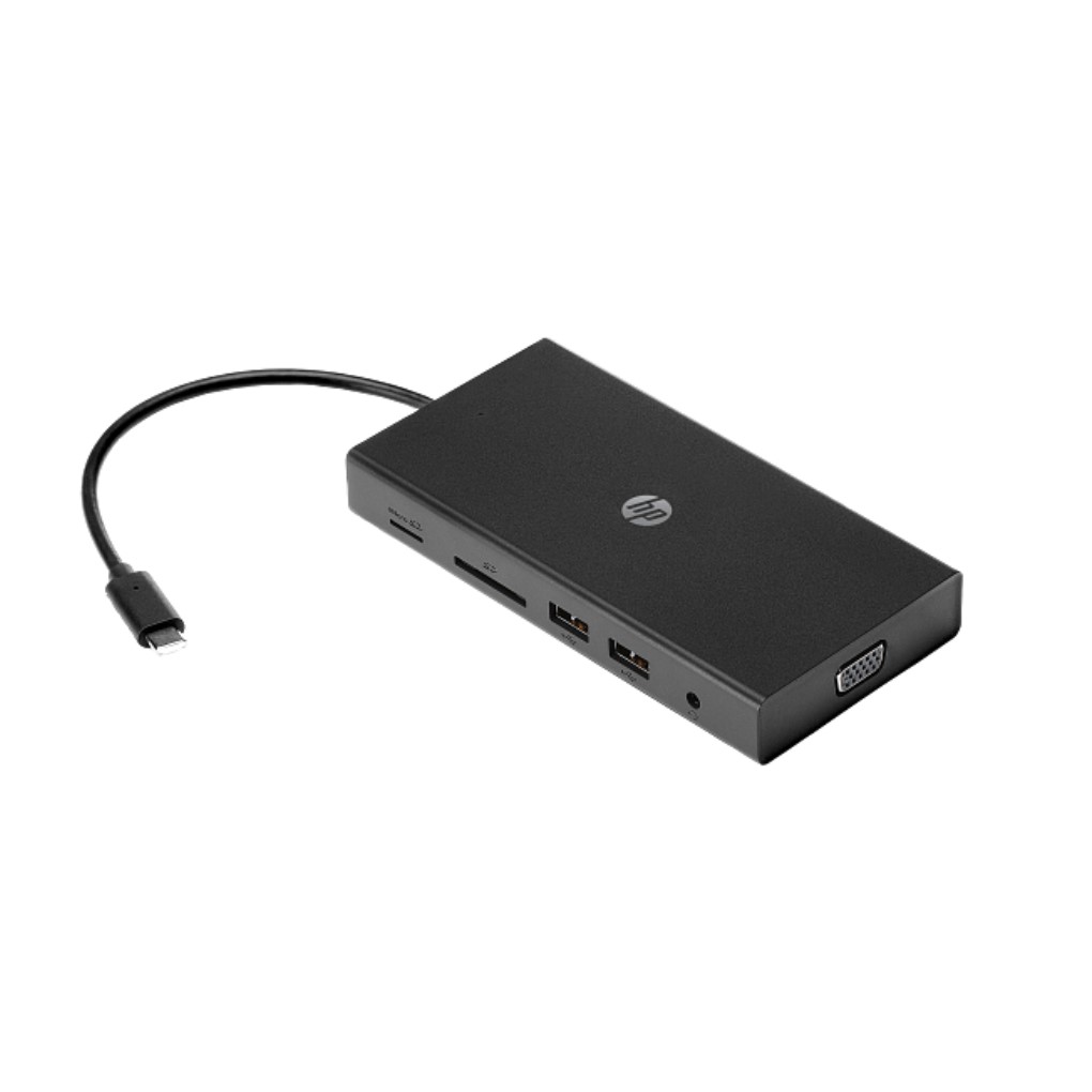 HP 11-in-1 Travel USB-C Multi Port Hub