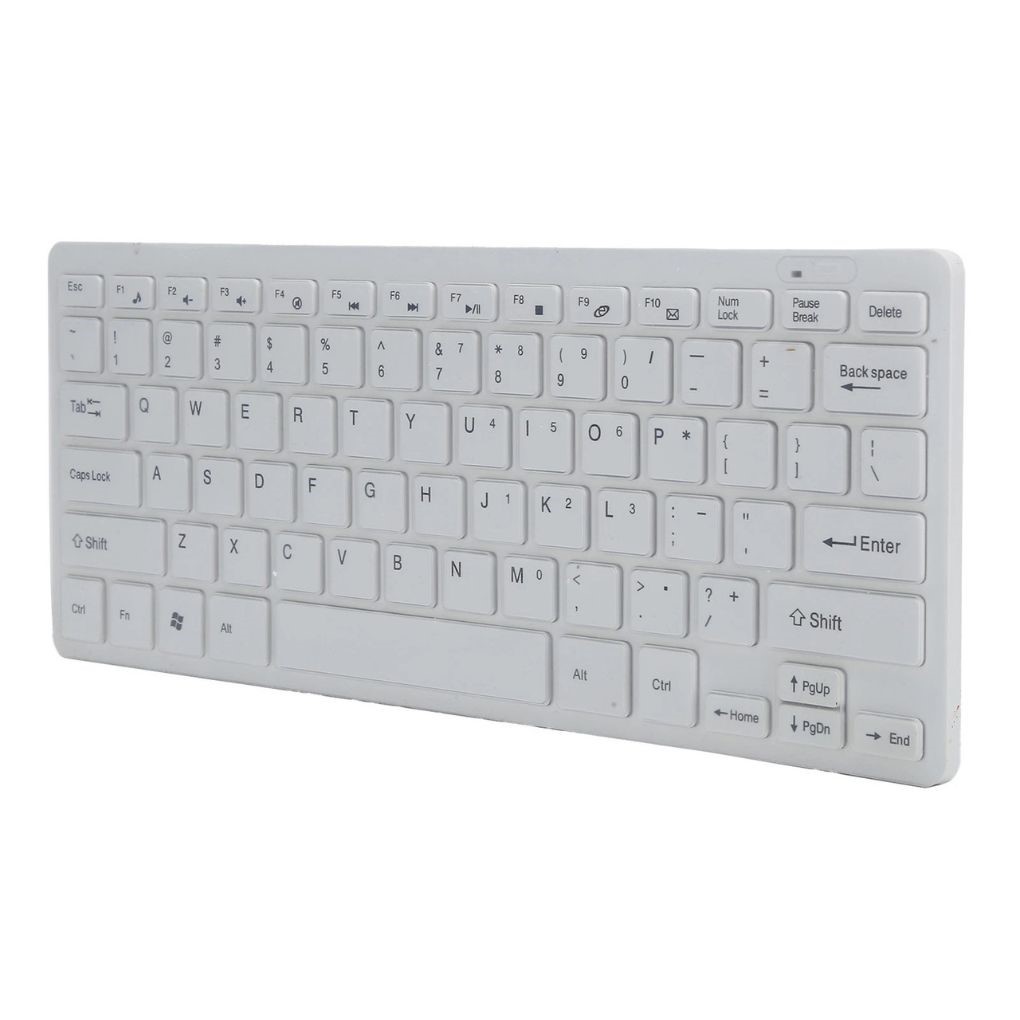 Mini Wireless K-03 Keyboard and Mouse combo-White - Image 2