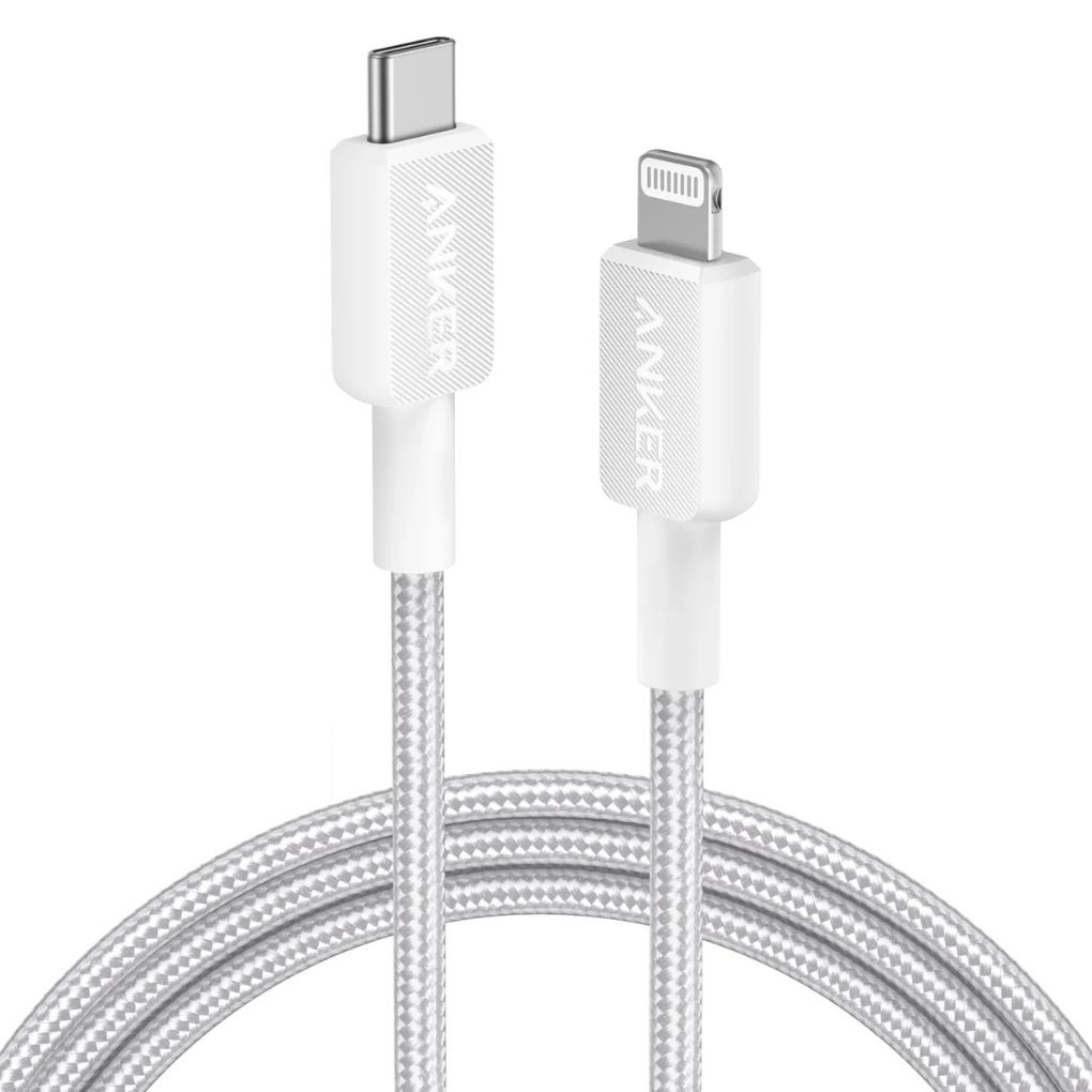 Anker 322 USB-C to Lightning Cable (3ft) Nylon Braided