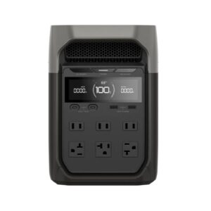 EcoFlow Delta 3 Portable Power Station (1024Wh, 1800W)