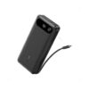 Anker Power Bank (20K, 87W, Built-In USB-C Cable)- Black - Image 4