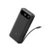 Anker Power Bank (20K, 87W, Built-In USB-C Cable)- Black