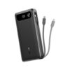 Anker Power Bank (20K, 87W, Built-In USB-C Cable)- Black - Image 2