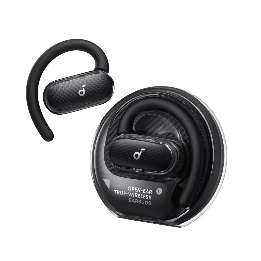 Anker Soundcore V40i Open-Ear Earbuds- Black - Image 2