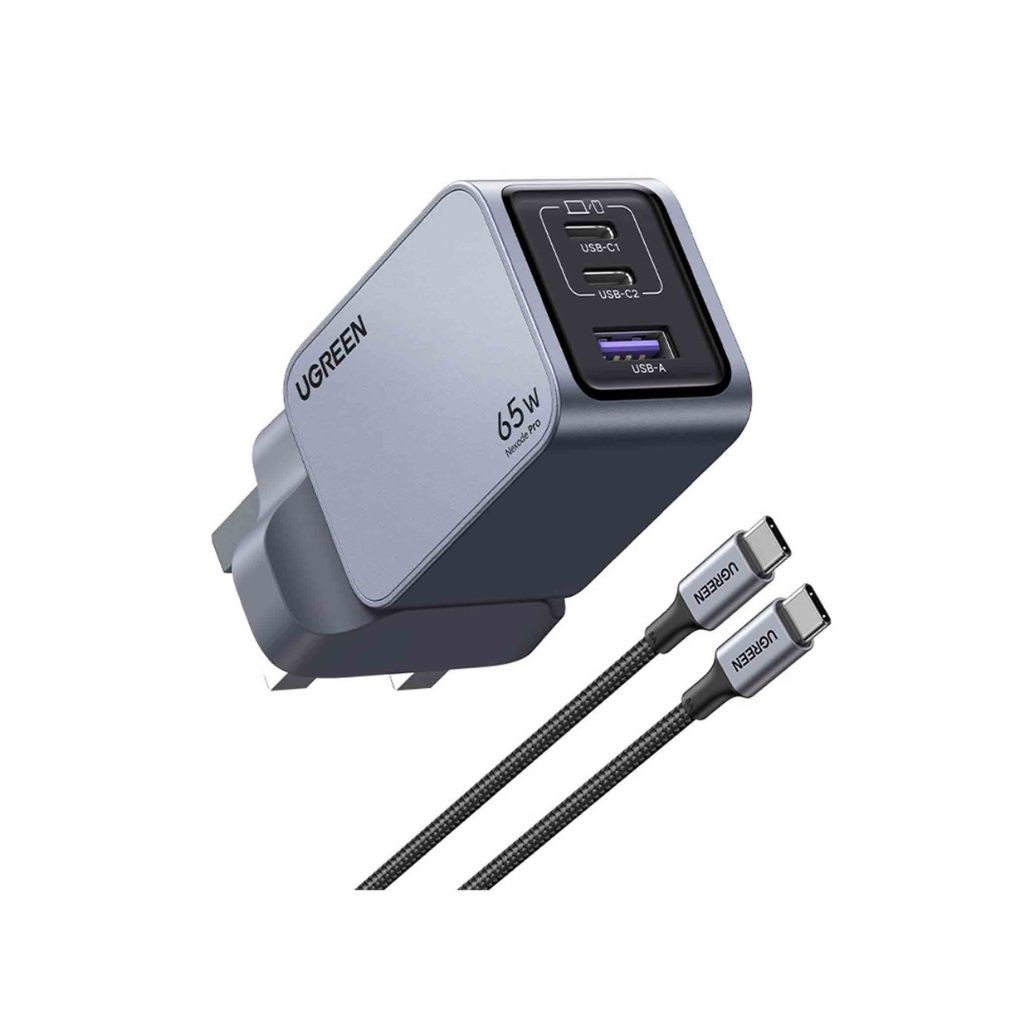 Ugreen Nexode Pro 65W 3-Port GaN Fast Charger - Image 2