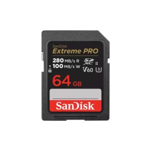 SanDisk 64GB Extreme PRO SDXC UHS-II Memory Card