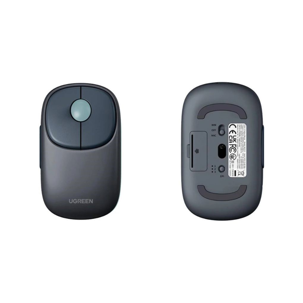 UGREEN FUN+ Wireless & Bluetooth Mouse – Blue - MU102 - Image 2