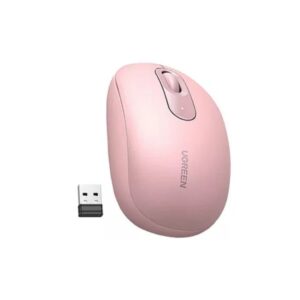 Ugreen 2.4G Wireless Mouse Cherry Pink – MU105