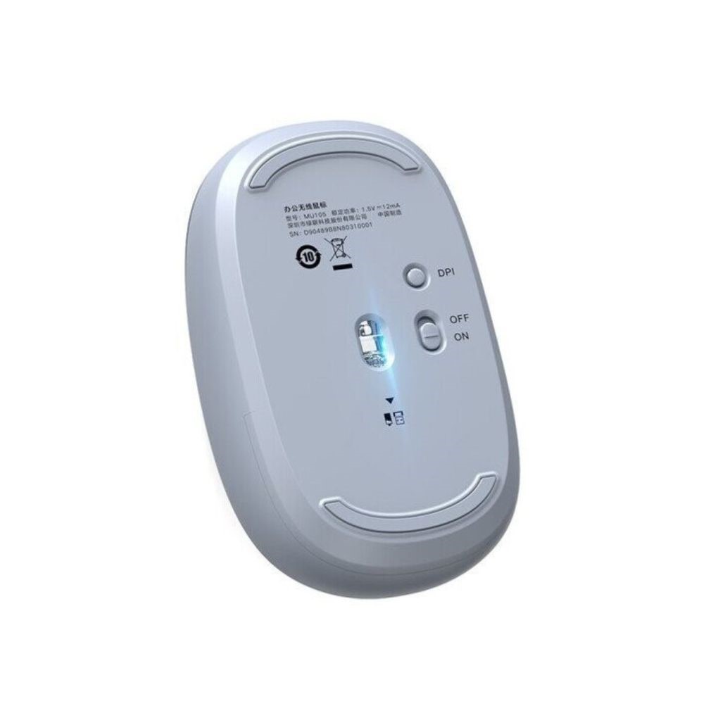 Ugreen 2.4G Wireless Mouse Dusty Blue – MU105