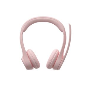 Logitech Zone 300 Wireless Bluetooth Over-Ear Headset- Pink