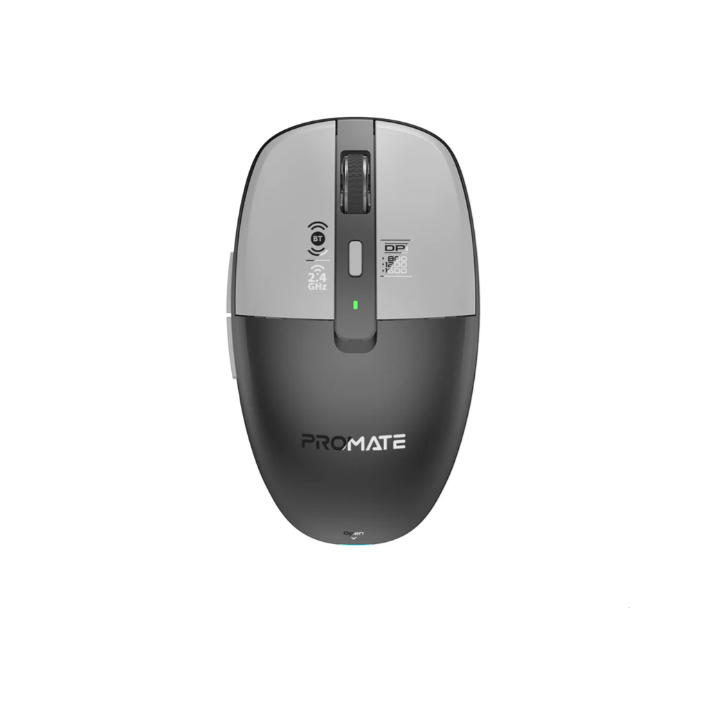 Promate Dual Mode Rechargeable Bluetooth Wireless Mouse - Image 2