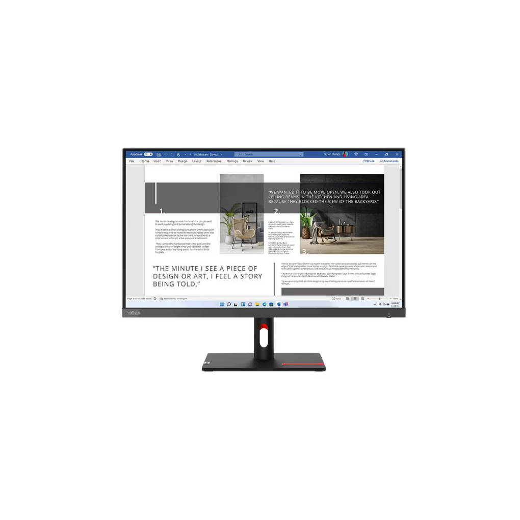 Lenovo ThinkVision S27i-30 27″ FHD Monitor