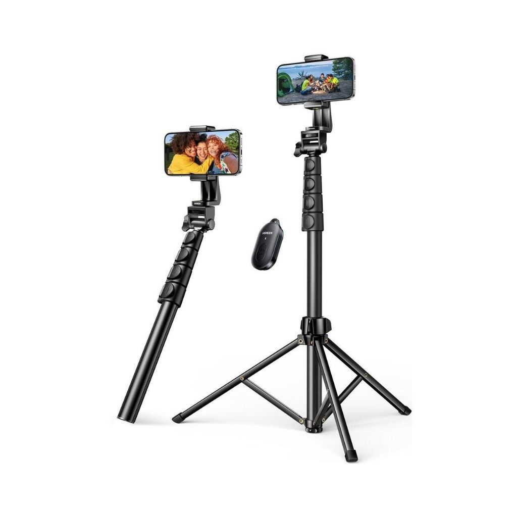 UGREEN Selfie Stick Tripod with Bluetooth Remote - LP680