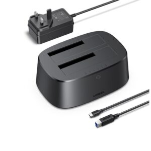 UGREEN USB 3.0 to SATA Dual-Bay Hard Drive Duplicator/Cloner