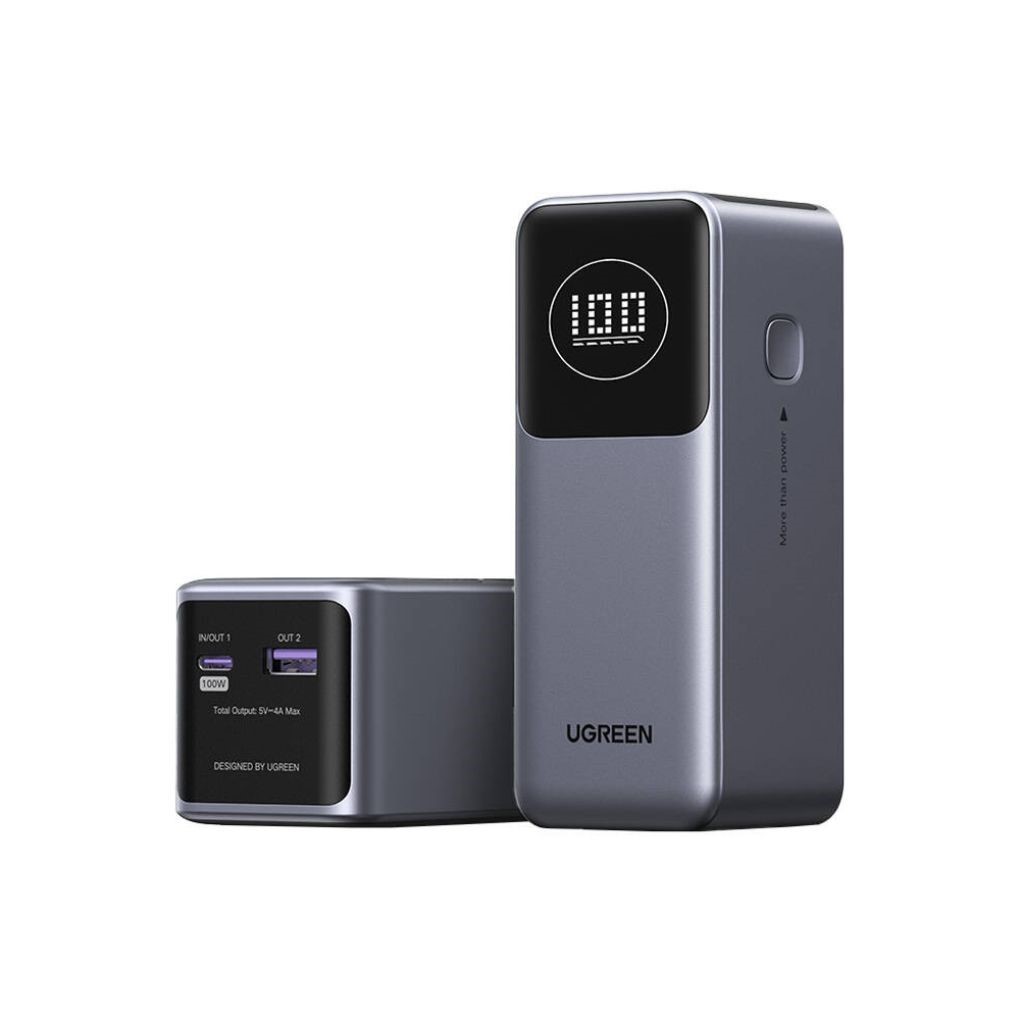 UGREEN 12000mAh 100W Fast Charging Power Bank – PB724
