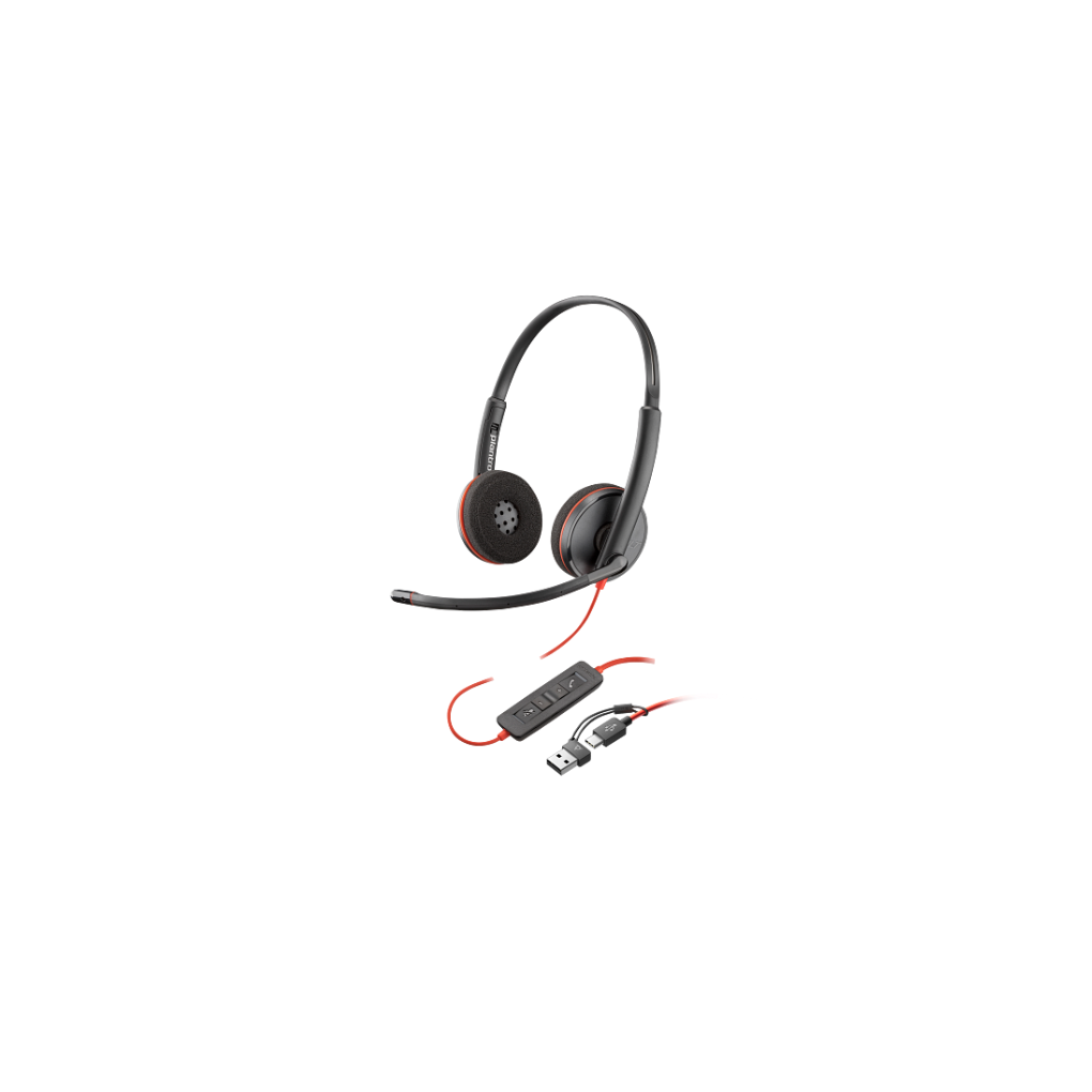 Poly Blackwire 3225 Wired Stereo USB-C Headset-8X229AA