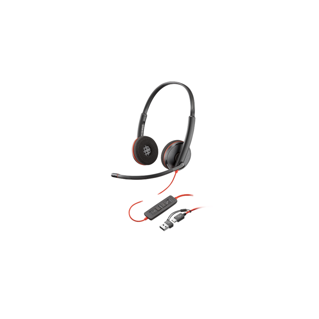 Poly Blackwire 3225 Wired Stereo USB-C Headset-8X229AA