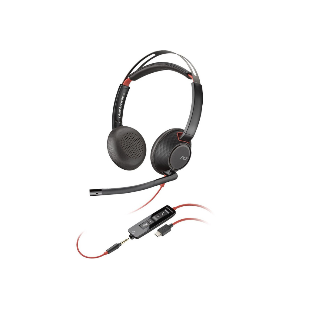Poly Blackwire 5220 Wired Stereo USB-C Headset - 8X231AA