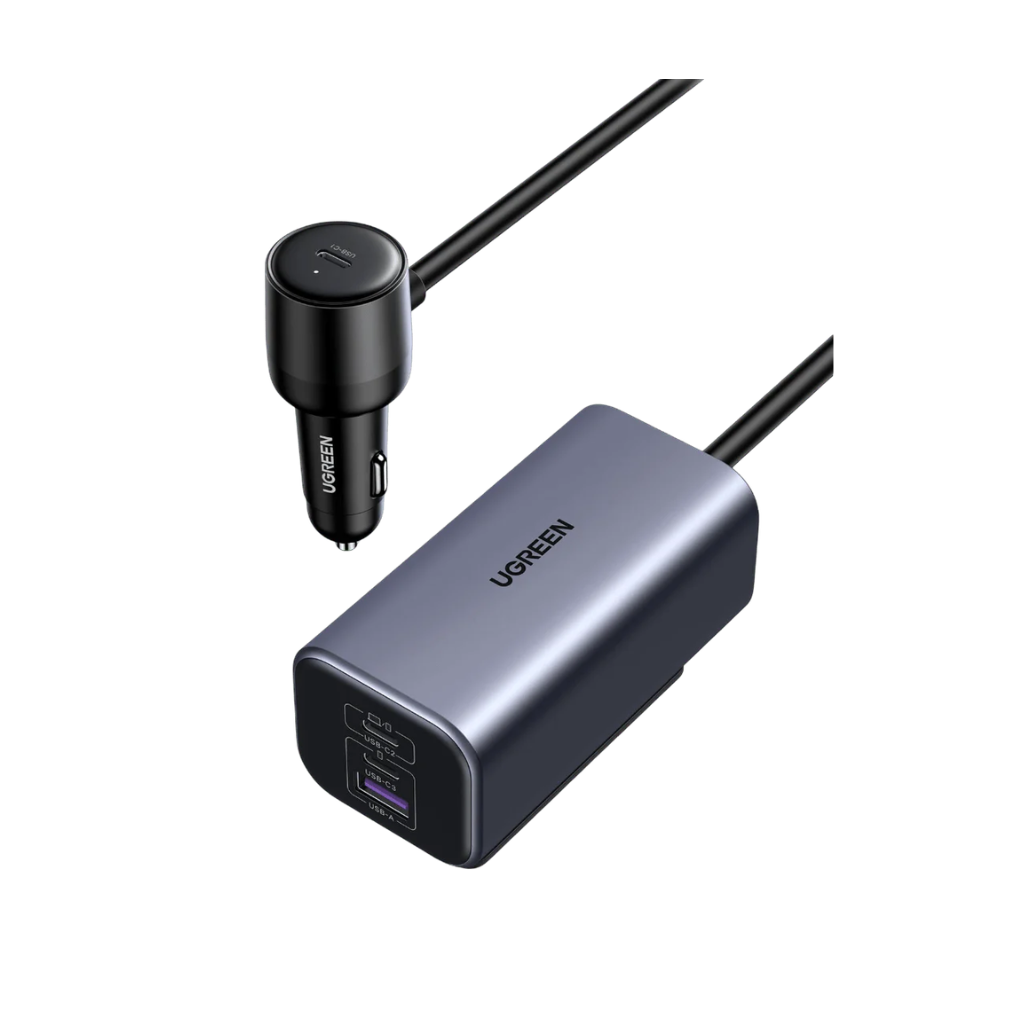 UGREEN 150W 4-Port GaN Fast Car Charger