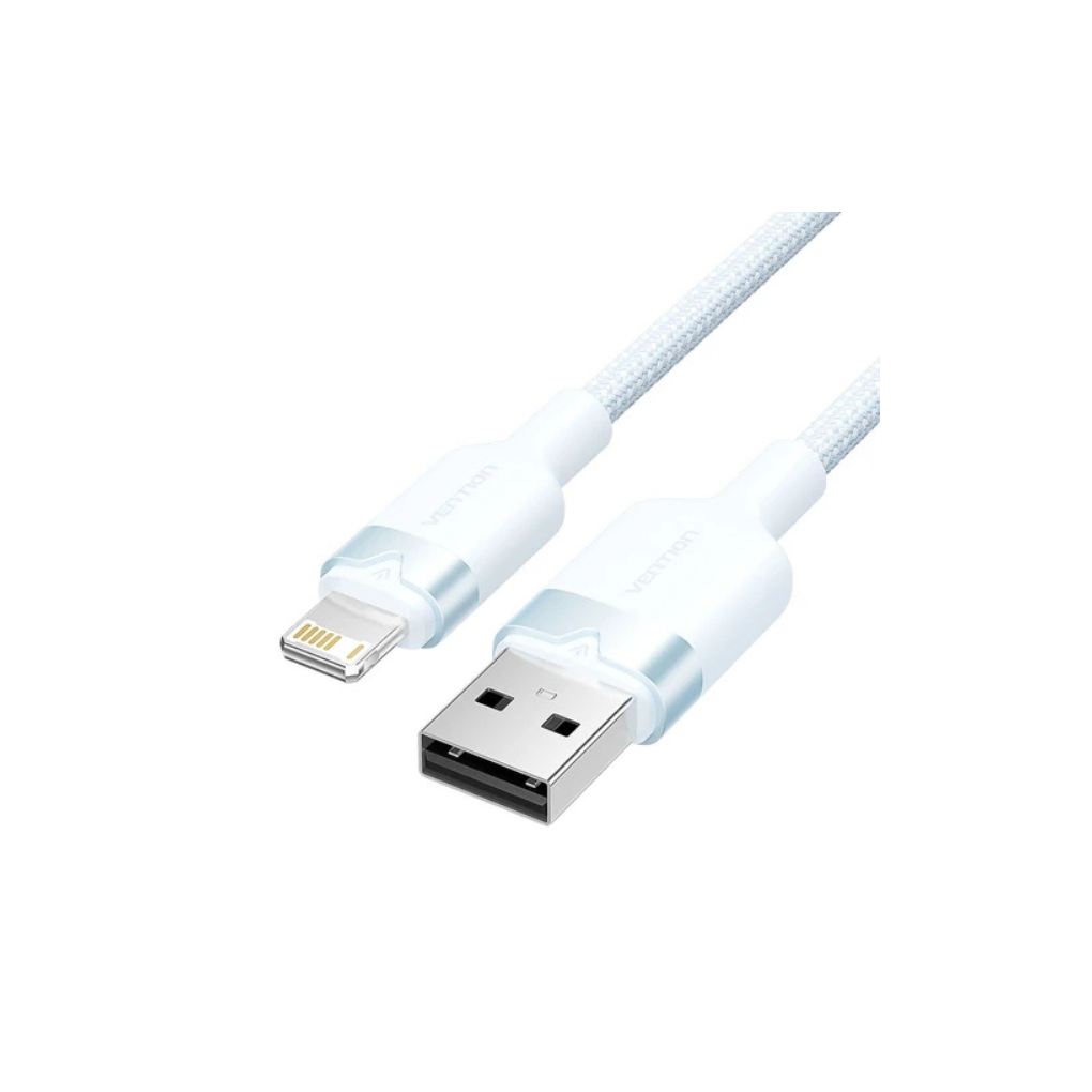 Vention USB 2.0 A Male to Lightning Male Cable Purple 1M