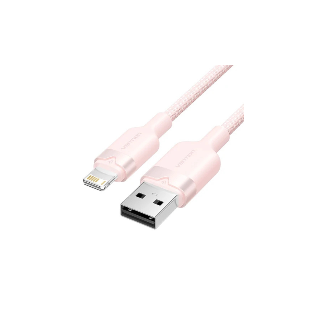 Vention USB 2.0 A Male to Lightning Male Cable Purple 1M