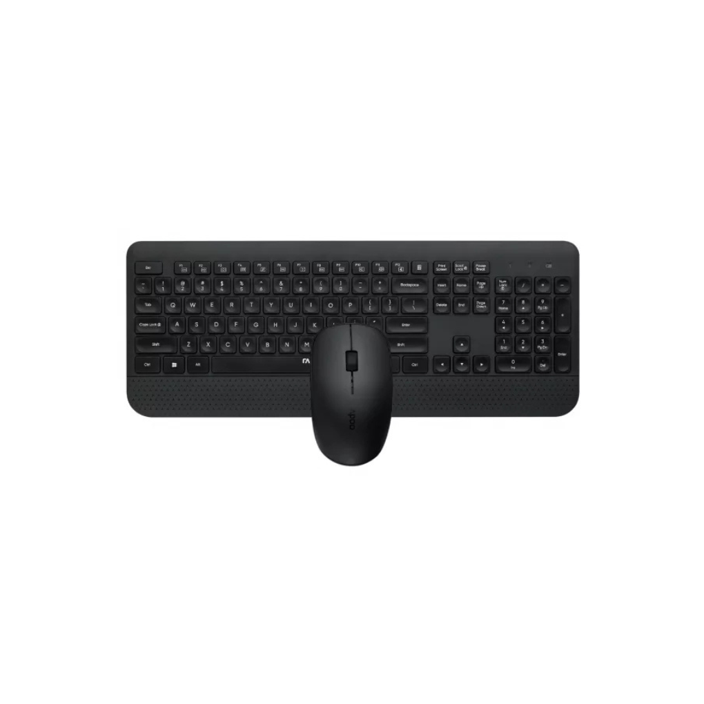 Rapoo Wireless Keyboard & Mouse X3500 - Black