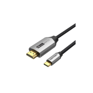Vention Type-C to HDMI Cable 2M Black Metal Type
