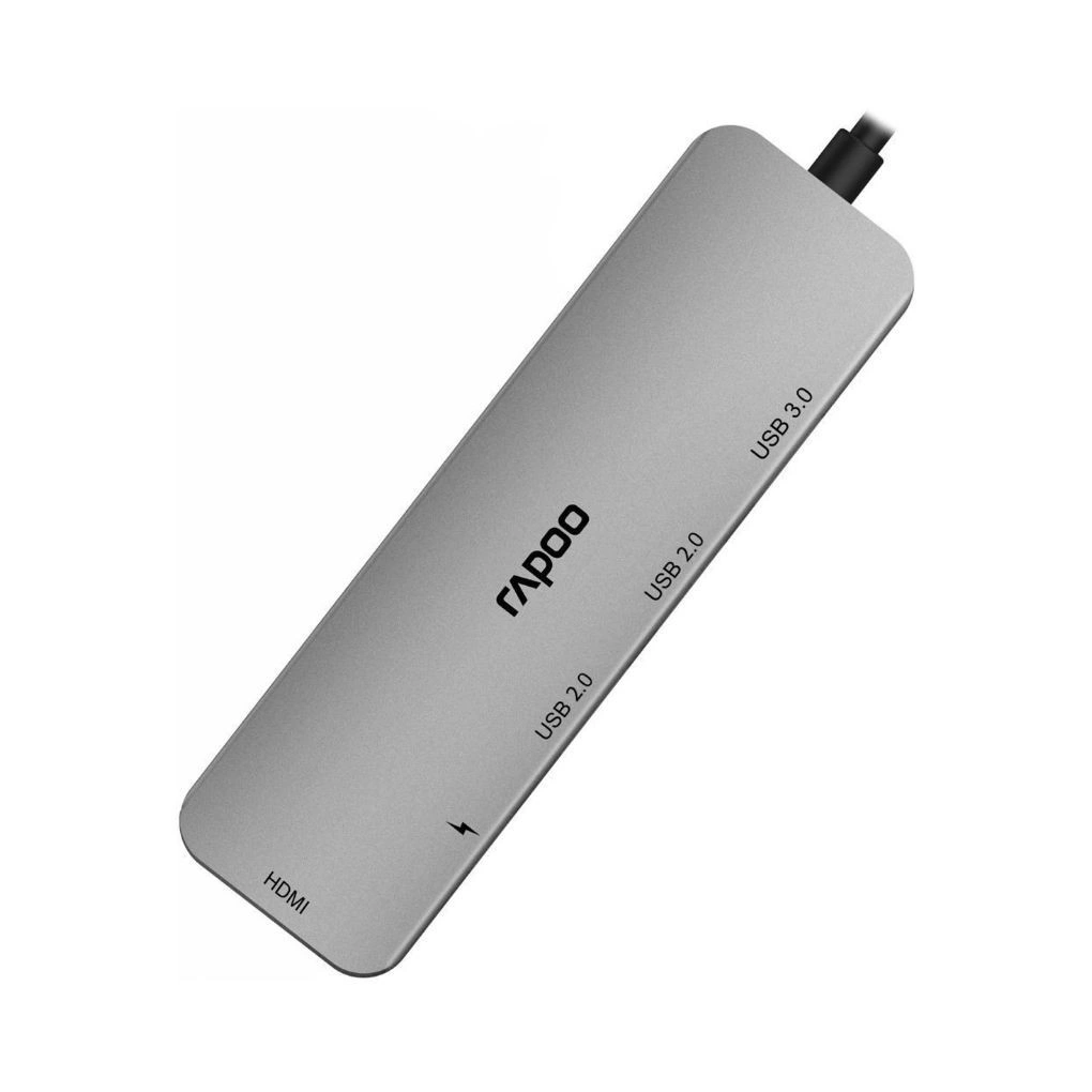 Rapoo XD100C 5 in 1 Multifunction Adapter - Image 2