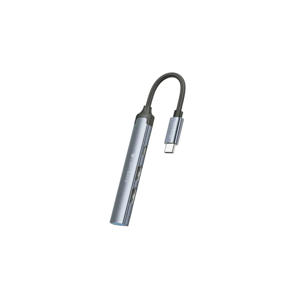 LW-HUB1-C304 4 IN 1 USB HUB C TYPE