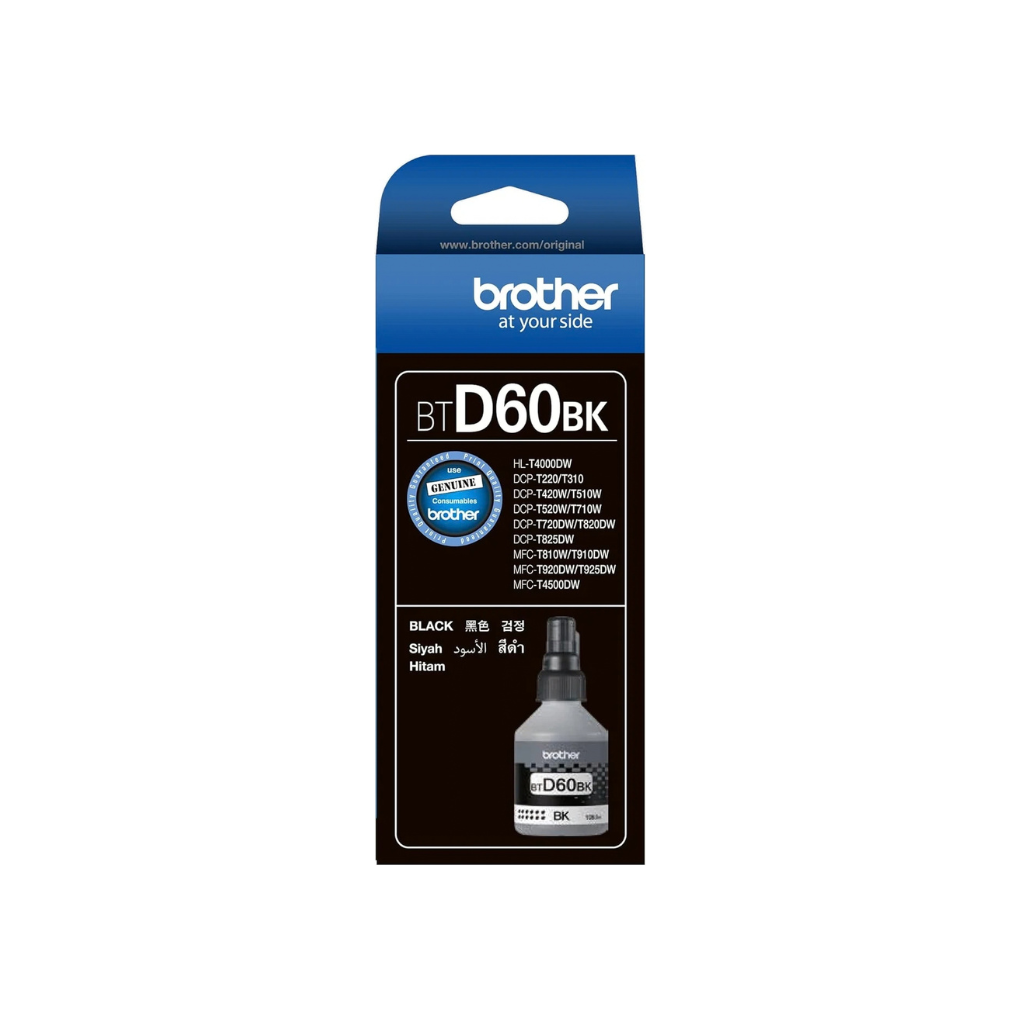 Brother BT- D60BK Black Ink - Image 2