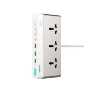 LDNIO SC3 10-in-1 GaN Station 100W PD Fast Charging & 2500W AC Output