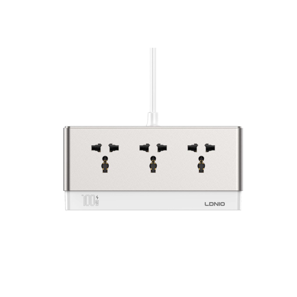 LDNIO SC3 10-in-1 GaN Station 100W PD Fast Charging & 2500W AC Output