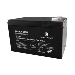 LightWave 12V 12AH Battery