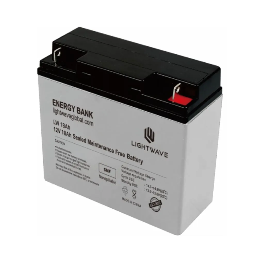 LightWave 12V18Ah UPS Battery