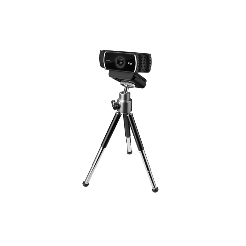 Logitech C922 Webcam with Tripod Stand