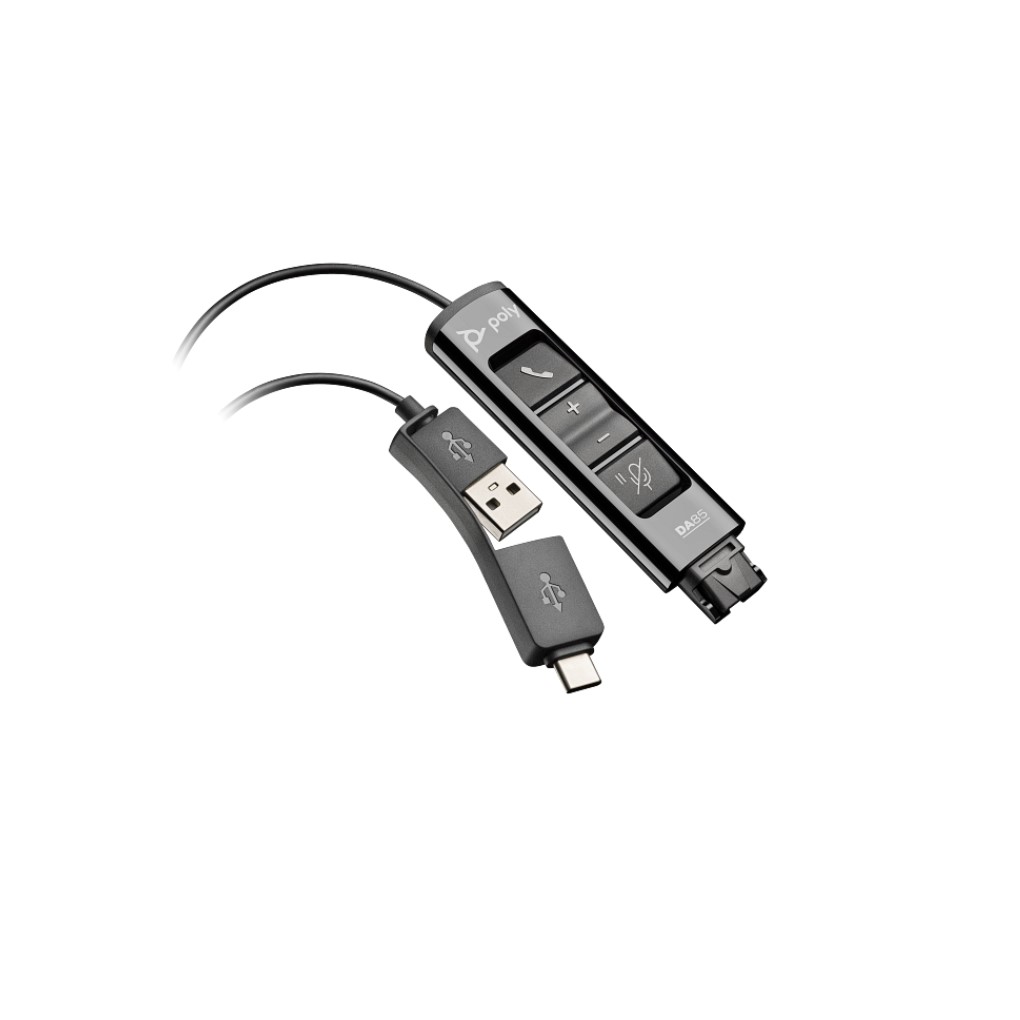 Poly DA85 USB to QD Adapter TAA (786C7AA)