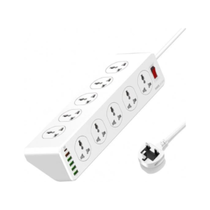 LW-EXT 106U 3P 10 WAY 6 USB FAST CHARGING 2MTR