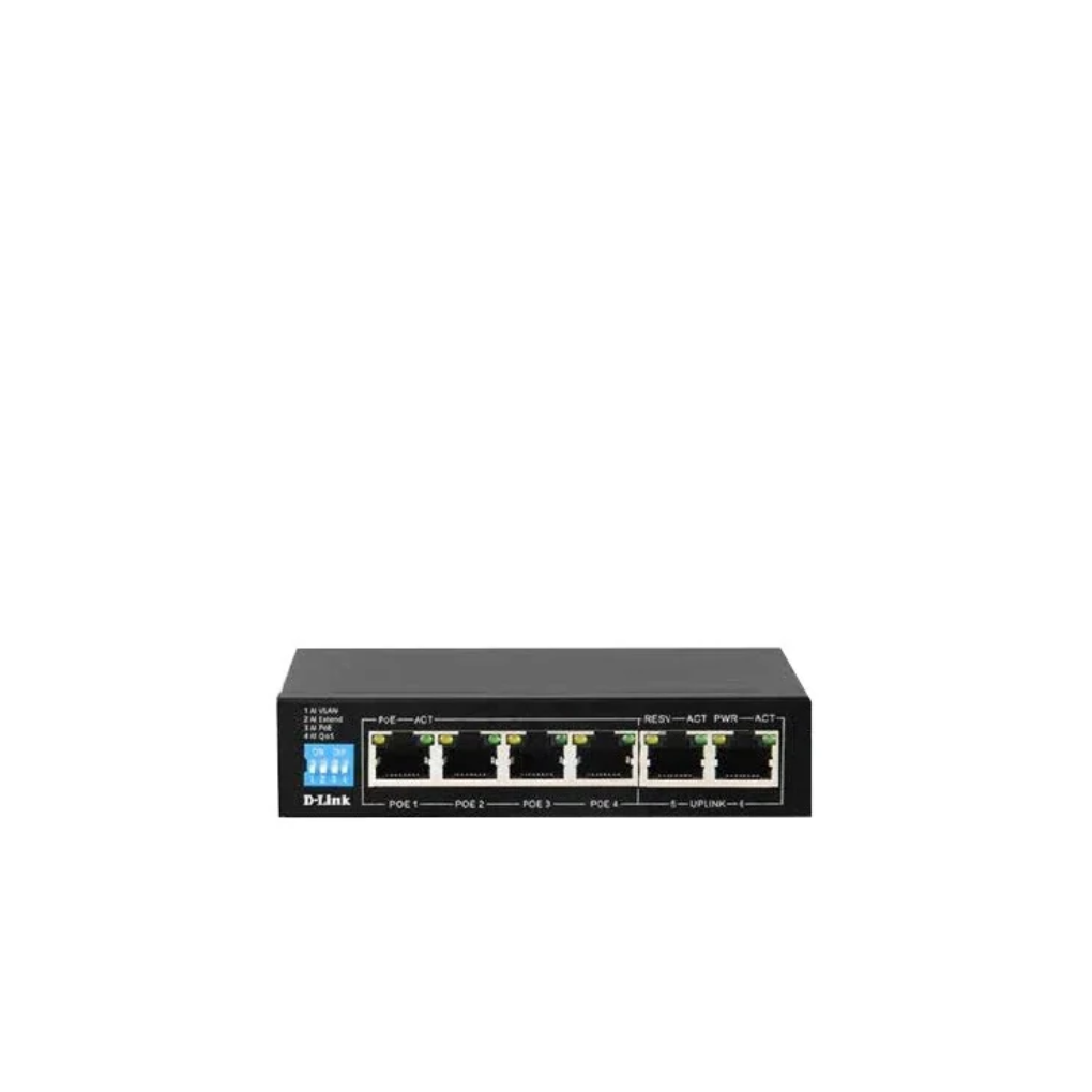 D-Link 250M 6-Port 1000Mbps Switch