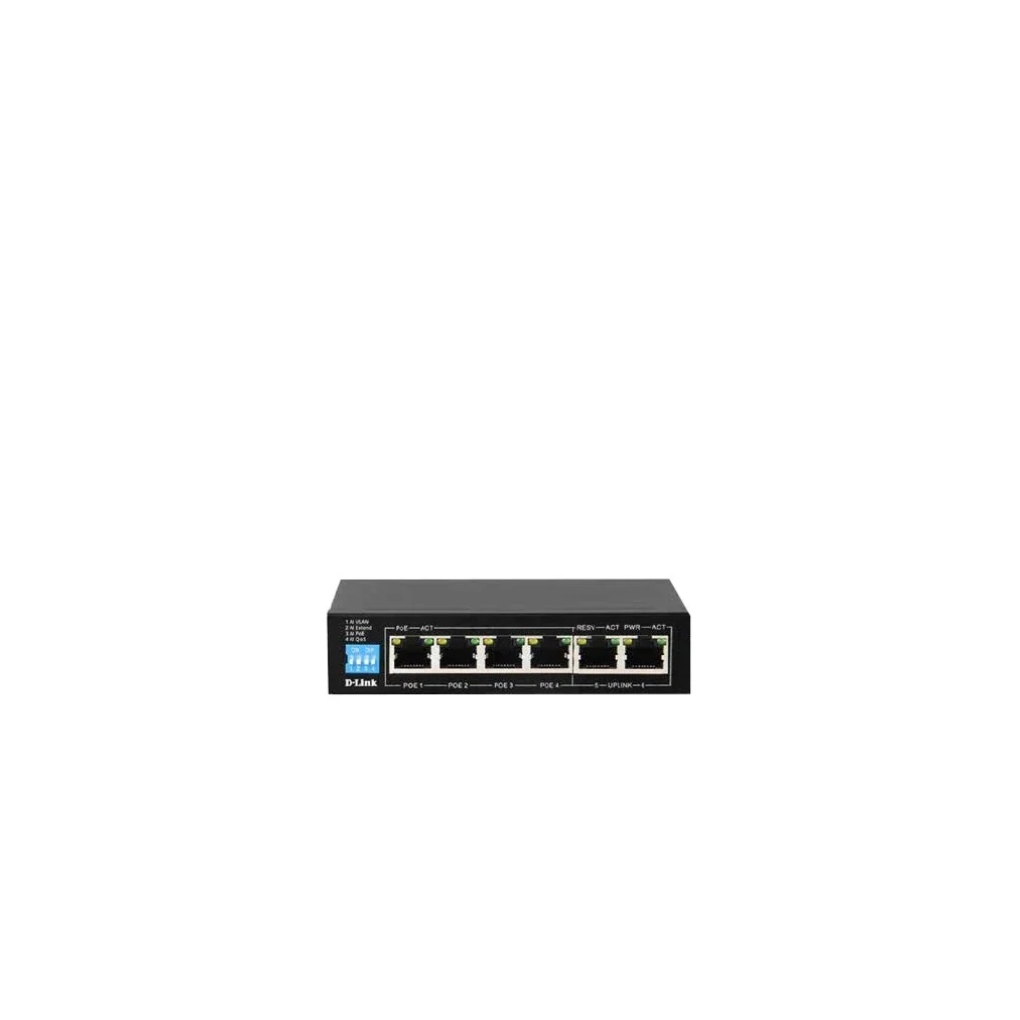 D-Link 250M 6-Port 1000Mbps Switch