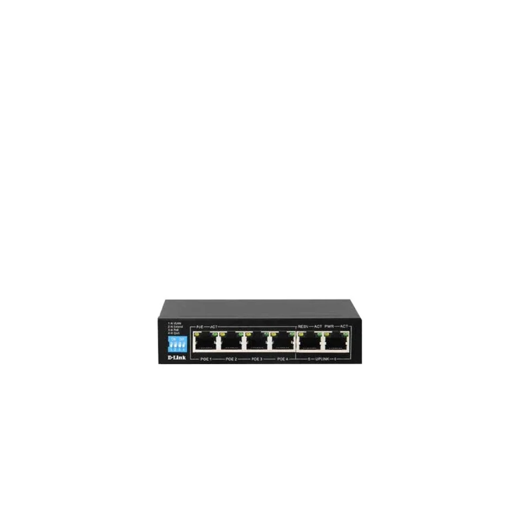 D-Link 250M 6-Port 1000Mbps Switch