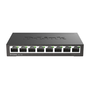 D-Link 8 Port Gigabit Unmanaged Metal Desktop Switch