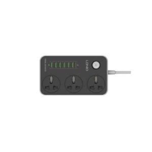 LDNIO 3 Power Socket with 6 USB Charging Ports (SC3604)
