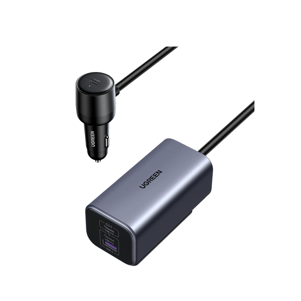 UGREEN 150W 4-Port GaN Fast Car Charger