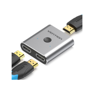 Vention 2-Port HDMI Bi-Direction Switcher Silver