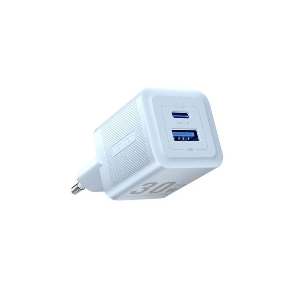 Vention 2-Port USB (C + A) GaN Charger