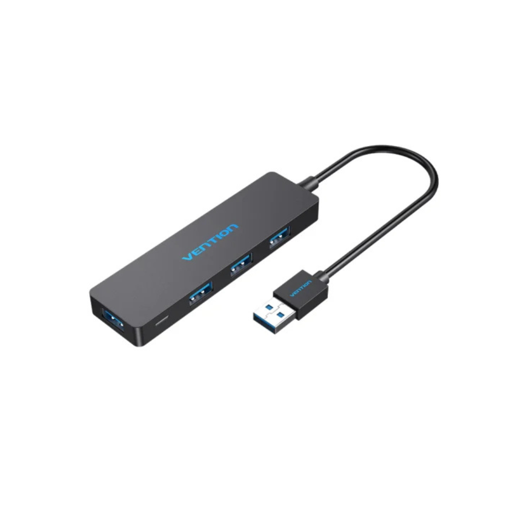 Vention 4 Ports USB3.0 HUB 0.15M Black