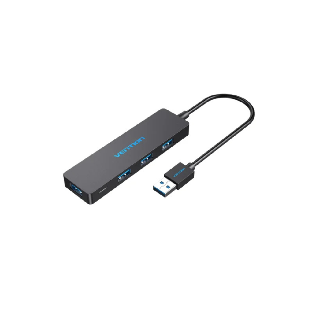 Vention 4 Ports USB3.0 HUB 0.15M Black