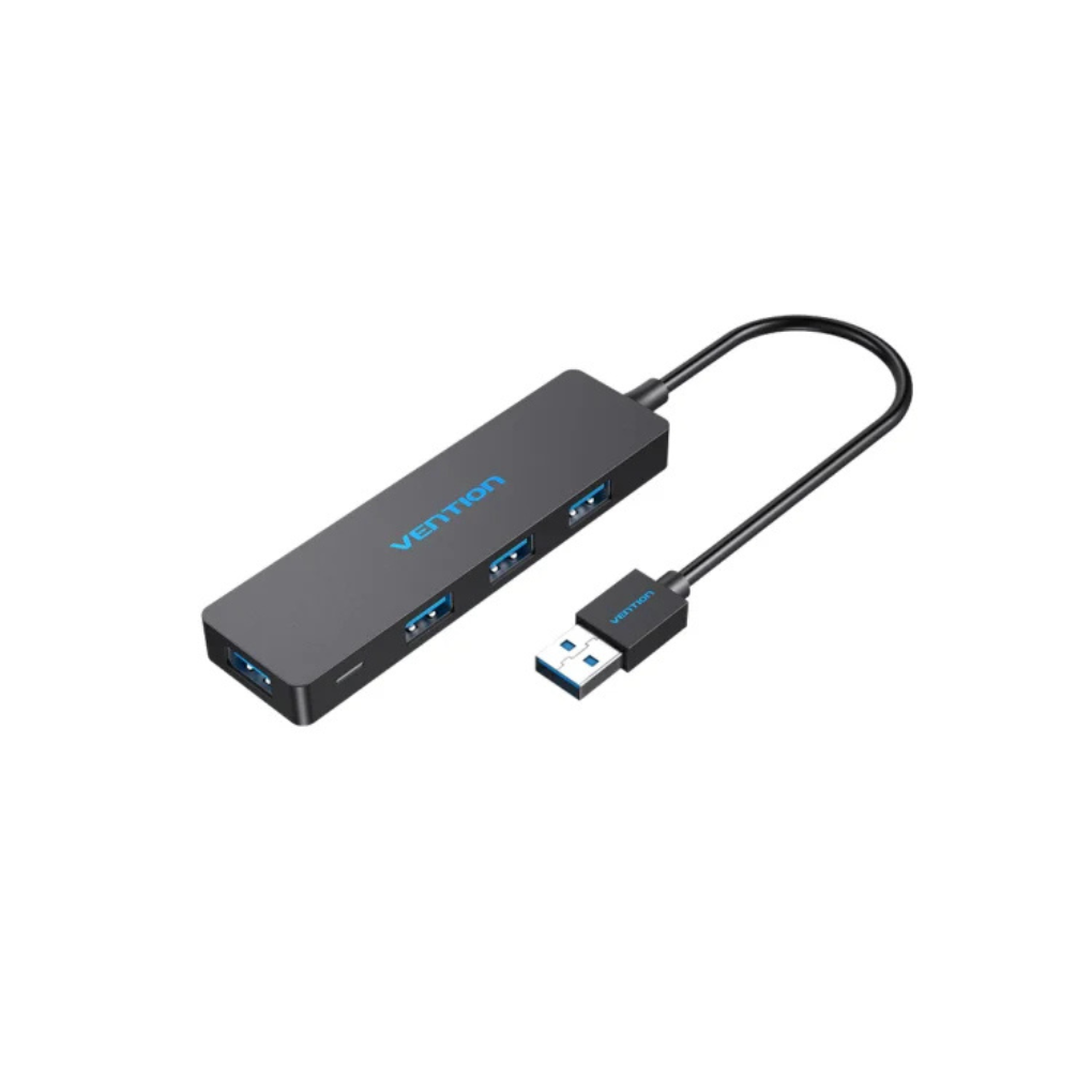 Vention 4 Ports USB3.0 HUB 0.15M Black