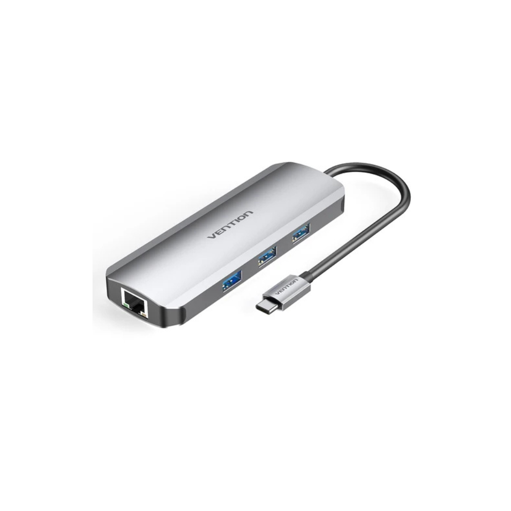 Vention 8 in 1 USB-C Multi-functional Docking Station