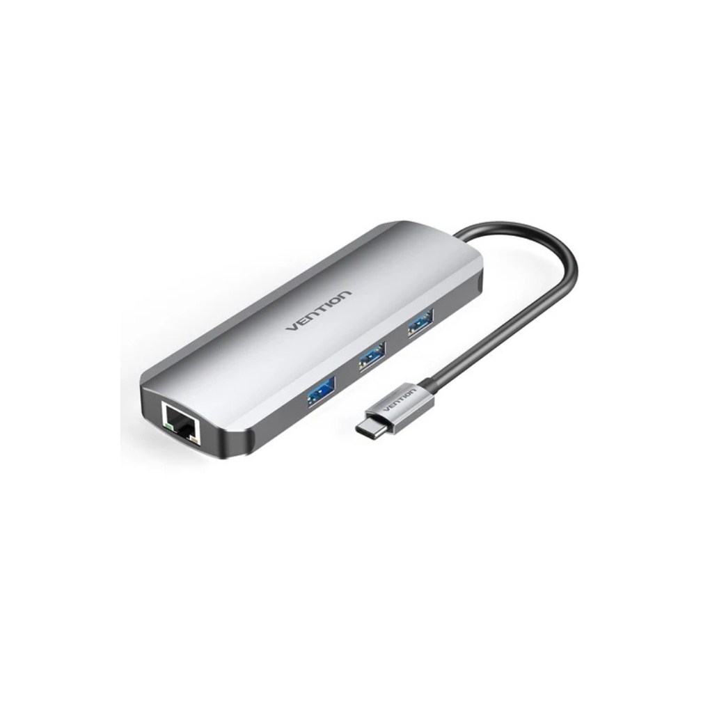 Vention 8 in 1 USB-C Multi-functional Docking Station